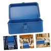 TEHAUX Mechanics Tool Box Multi Purpose Iron Tool Organizer for