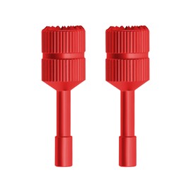 FSIDIWT Joysticks Sticks for DJI RC 2/RC Remote Controller, Aluminum Control Sticks Replacement Joystick Thumb Rocker for DJI Mini 4 Pro/Air 3/Mini 3 Pro Drone Accessories (Red)