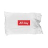 Hogue WS LLC All Day Standard Size White Pillow Case