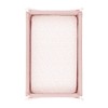 Cambrass 46120 2 Fitted Sheet-Samll Bed 50x82x1 cm Forest Pink,