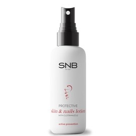 SNB Professional Schutzlotion für Haut & Nägel – 100 ml | Mit Bergamottöl | Für gepflegte Nagelhaut & gesunde Nägel | Pflegelotion für Zehen & Nagelfalz | Ideal für tägliche Fußpflege & Studio