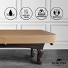 BEARCOVER Heavy Duty Leatherette Billiard Pool Table Cover, Waterproof &