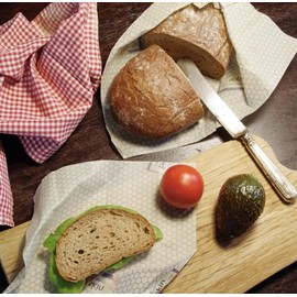 beeskin Set of 2 (m, l) beeswax cloth (standard)