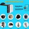YVYAVGE 8 Pack Hat Hooks for Wall,Heavy-Duty Adhesive Cowboy Hat