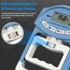 Blue Electronic Hand Dynamometer - 90 kg / 200 lbs