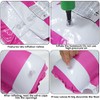 Juego de 2 colchonetas para piscina, flotador e inclinable, 4