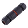 10 Pieces IP68 Waterproof Electrical Cable, 3 Pin Plug, Outdoor