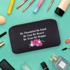 Inspirational Gifts for Women Cosmetic Bag Motivational Gifts Makeup Bag