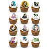 Billie Music Singer Edible Cupcake Toppers 24 Precut Ready to