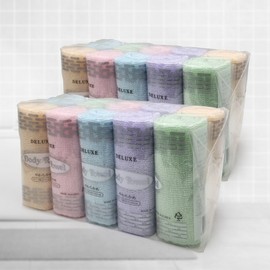 Korean-made Soft Pastel Shower Pouf (20-Pack, Assorted Colors) Shower Pouf