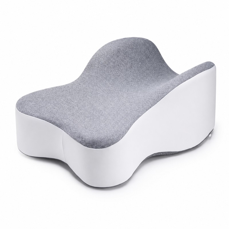 Large Memory Foam Knee Pillow for Side Sleepers – 14-Inch