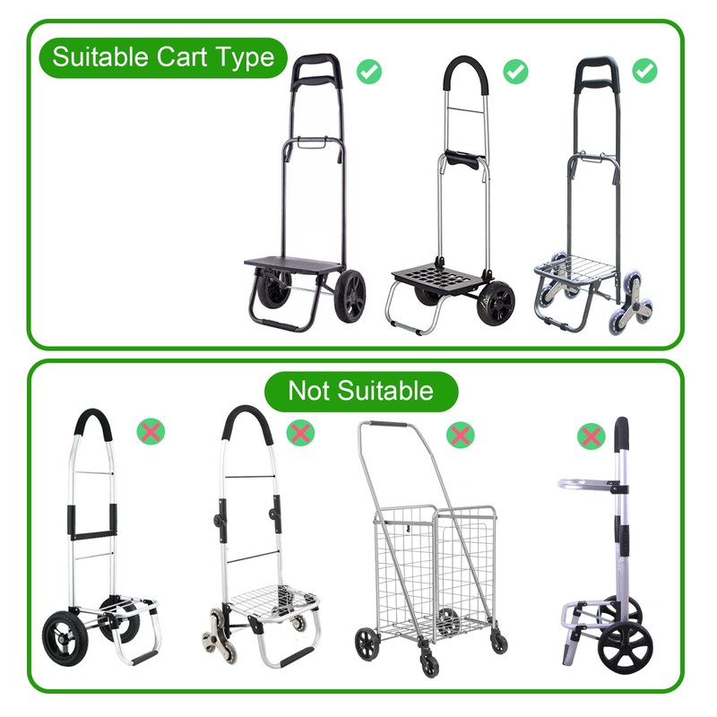 Replacement Bag for Shopping Cart - Waterproof Trolley Bags, 31L