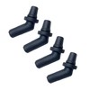 DJF 4pcs EEH500100 Sunroof Drain Tube Pipe Hose Connector Fit