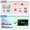 Yaotieci TV Wall Mount Screws Kit for Insignia TV, Wall