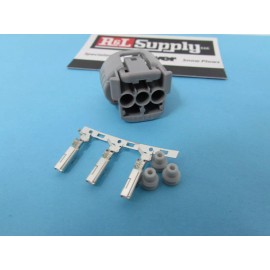 Kubota GENUINE KUBOTA ENGINE 3 PIN ALTERNATOR PLUG COUPLER CONNECTOR PART # 16678-65830