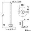 Kakudai 2216 Cleaning Tube Adjustment Support Bracket Set