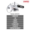 Vinod Pressure Cooker Stainless Steel – Glass Lid Handi Pot