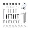 LKV 39PCS Motorcycle Windshield Bolts Kit Stainless Steel Batwing Fairing