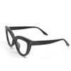 FUPRECIOUS Cat Eye Reading Glasses Bling Rhinestone Magnified Blue Light
