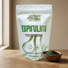 Espirulina En Polvo - 100g | Natura Roots®