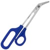Toenail Scissors with Blue Plastic Handle - Extra Long -