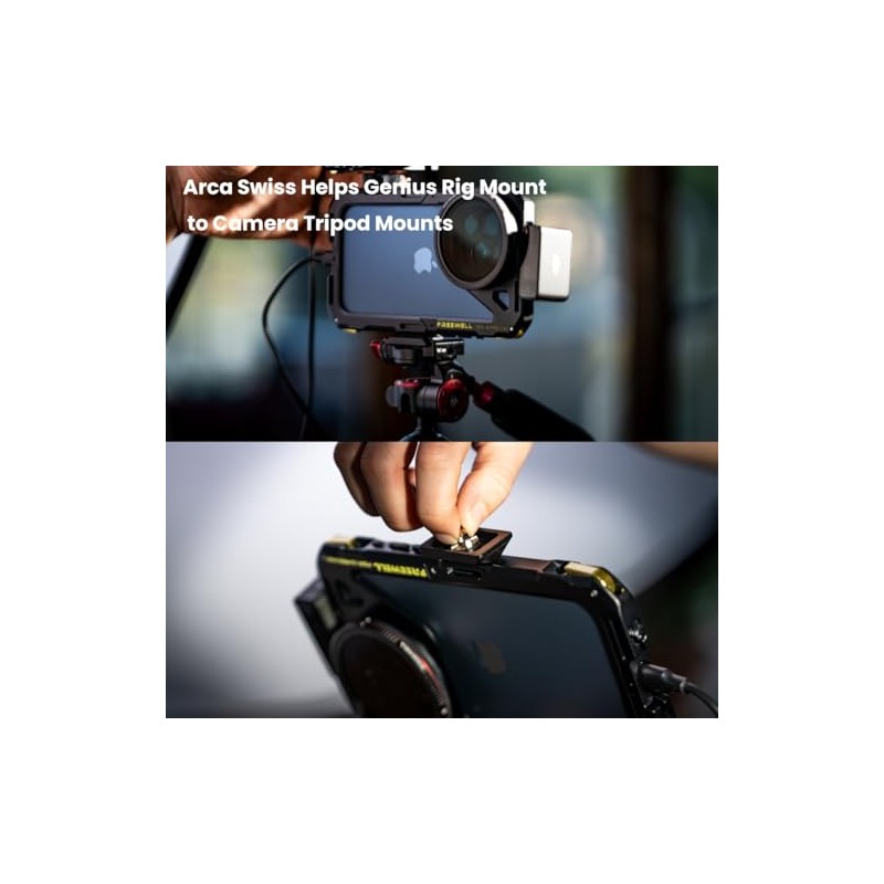 Freewell Arca Swiss Quick Release Plate for Genius Rig