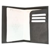 2 Passport Cover Holders Genuine Leather ID Wallet Case Travel
