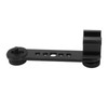 Triple Cold Shoe Extension Bracket Aluminium Alloy Microphone Stand Mount