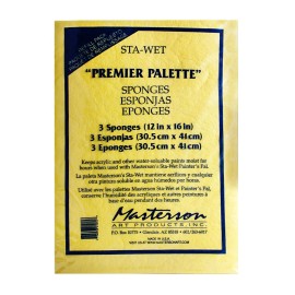 Masterson Premier Acrylic Paper and Sponge Refills - pack of 3, Sponge Refill