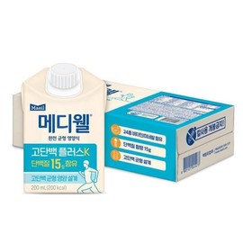 Mediwell High Protein Plus K 200ml / 메디웰 고단백 플러스 K 200ml X 24개입 코스트코 코와샵 (32645697)