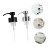 iplusmile 2pcs Reusable Stainless Steel Lotion Dispenser Pumps Replacement Soap