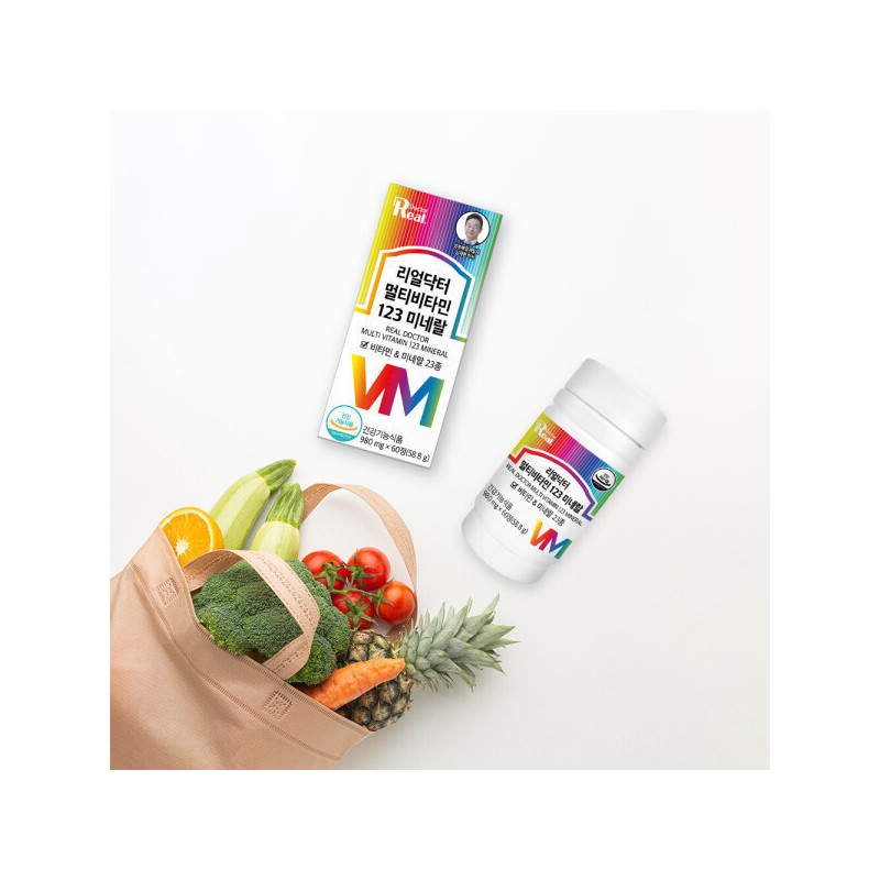 formulaReal Doctor Multivitamin 123 Mineral 980mg / 멀티비타민 123 미네랄