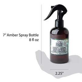 Cute Farms Indoor Potted Exotic Flower & Tropical Plant Fertilizer | Gentle Weekly Use Formula Plant Food (Three - 8 oz. Spray Bottles)