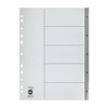 Marbig Marbig 35100 Indices PP A4 1-5 Tab Grey