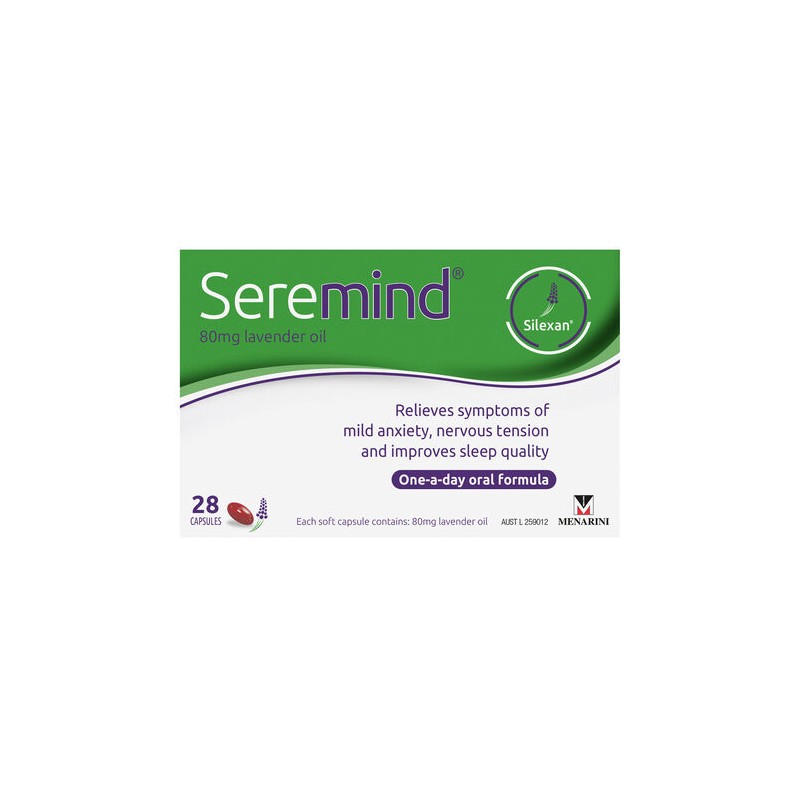 Seremind 80mg 28 Capsules