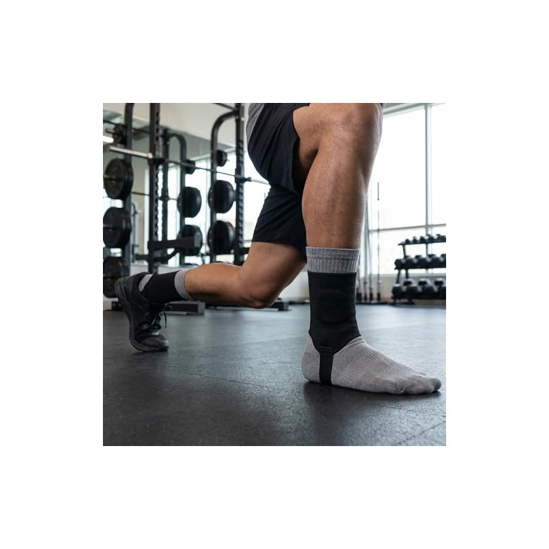 1 Pair Ankle Brace with 1 Drawstring Pocket, Elastic Breathable