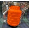 Portable Silicone Foldable Water Bottle 500ml Orange