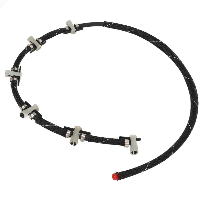 Fuel Injector Return Overflow Pipe Hose 13537799993 Leak Proof Fit