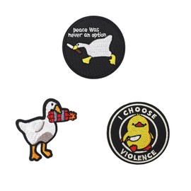 Yuannee Klett Patches,3 PCS Klett Lustig Patches Süße Patches Gebügeltes Gesticktes Klett Patch Tier Polizei Patch Bügelpatch Junge für Rucksäcke Jacken