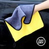 COLORWAY Car Cleaning Cloth, XL 50 x 60 cm, Microfibre,