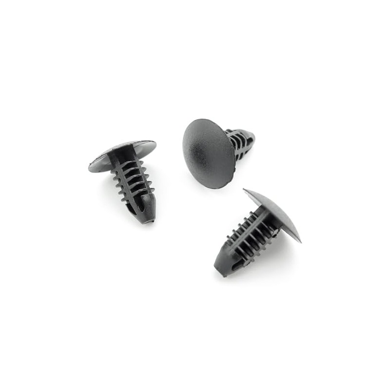 VVO Fasteners Plastic Windscreen Cowl or Scuttle Panel Clip, Black