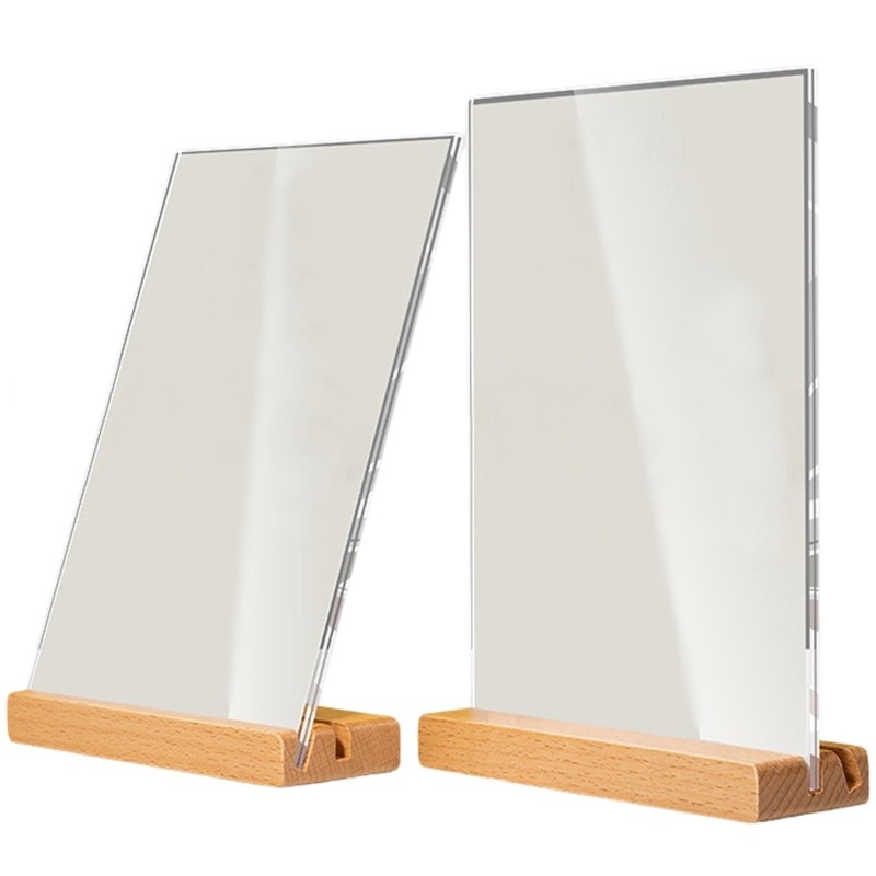 KINOKINO Acrylic Menu Pop Stand, For Both T and L