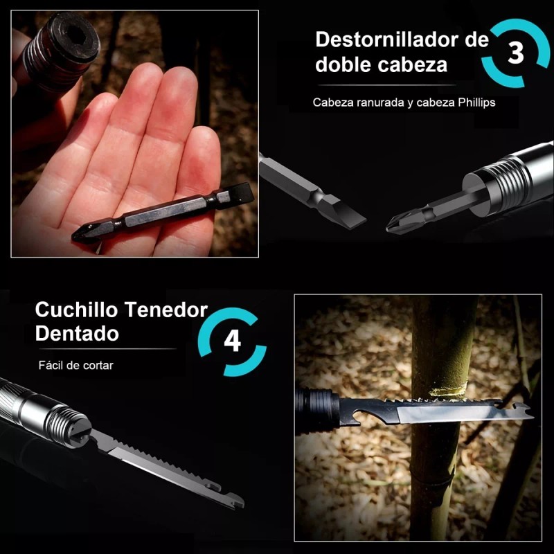 Alpinismo y Escalada Bastones De Senderismo, Bastones De Trekking Plegabes