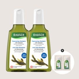 RAUSCH [Rausch] Seaweed Oily Scalp Shampoo 200ml / [라우쉬] 씨위드 지성두피 샴푸 200ml X 2개 기프트세트