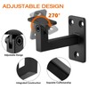 Patioer Adjustable Handrail Bracket, 3" Heavy Duty Swivel Hand Rail