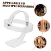 Ciieeo Acrylic Hat Stand Clear Transparent Wig Display Holder for