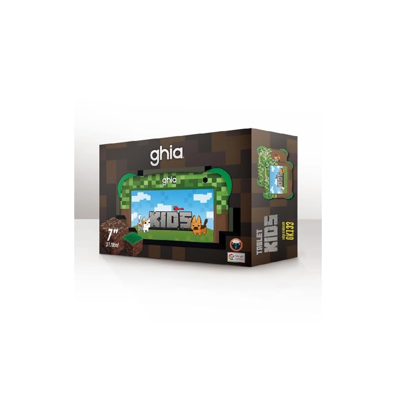 GHIA Tablet 7 Pulgadas IPS, A133 Quadcore, 4GB RAM, 64