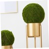 BIUDECO DIY Landscaping Essential 15cm Realistic Artificial Moss Ball for
