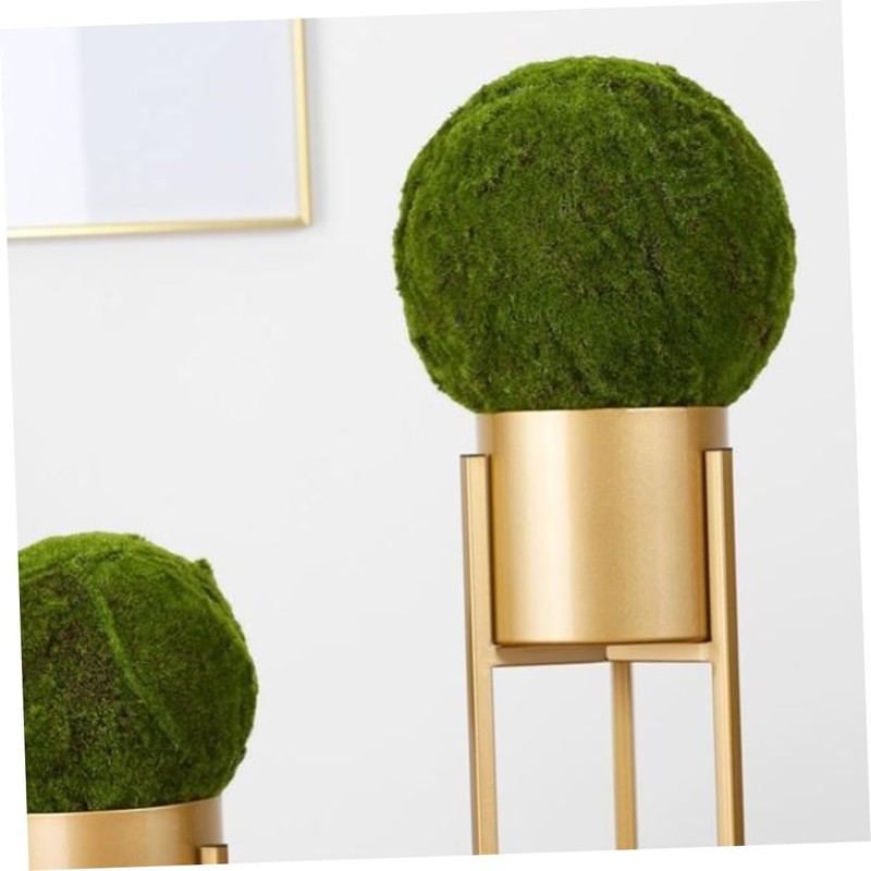 BIUDECO DIY Landscaping Essential 15cm Realistic Artificial Moss Ball for
