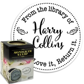 Custom Library Stamp - Style LIB034
